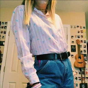 silk long sleeve button up!